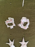 solder splat earrings